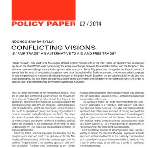 Paper: Conflicting visions