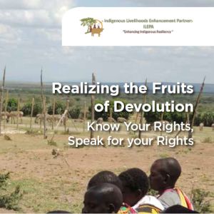 Brochure: Realizing the fruit of devolution