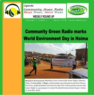 Newsletter: Community Green Radio Weekly Round Up No 1