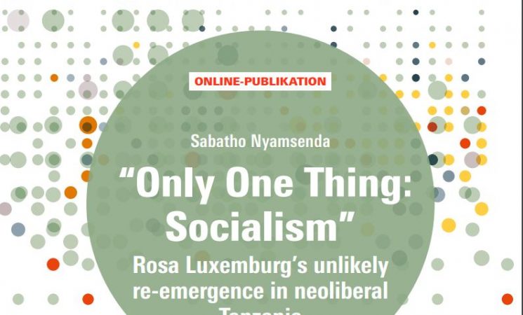 ONLY ONE THING: SOCIALISM - ROSA LUXEMBURG’S UNLIKELY RE-EMERGENCE IN NEOLIBERAL TANZANIA