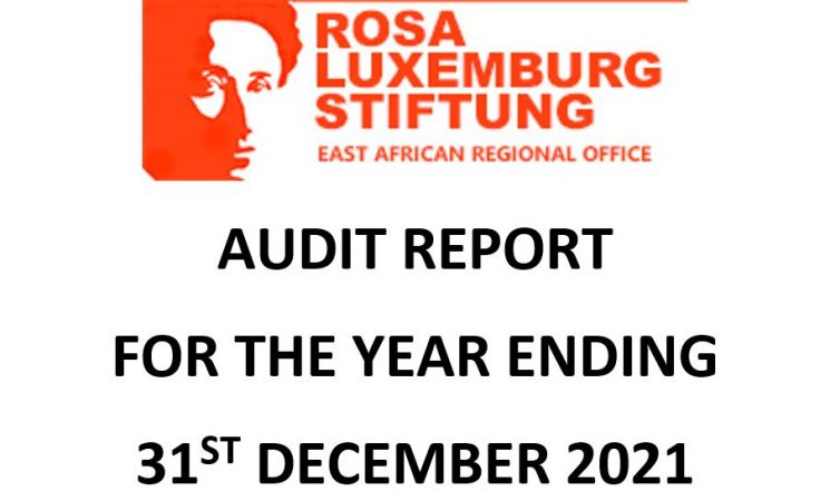 AUDIT REPORT FOR THE YEAR 2021