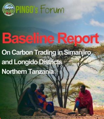 Baseline Report on Carbon Trading in Simanjiro and Longido  Districts, Northern Tanzania